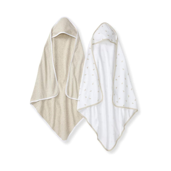 2-Pack Burt's Bees Baby Hooded Towels
