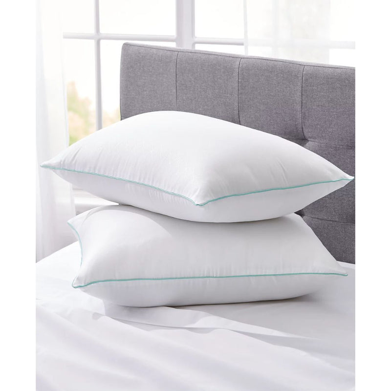 2-Pack Martha Stewart Embossed Pillows, Standard/Queen