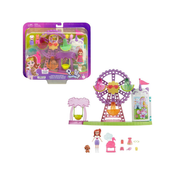 Polly Pocket Tropical Treats Carnival Food-Themed Toy