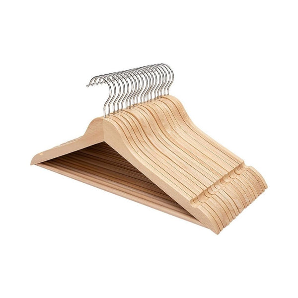 20-Pack Wooden Hangers