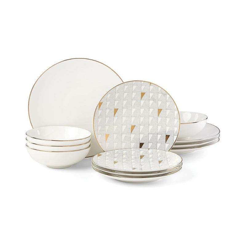 Lenox Trianna 12-Piece Dinnerware Set