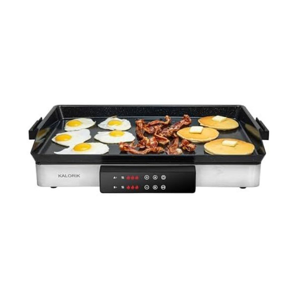 Kalorik MAXX 2-in-1 Electric Griddle & Double Cooktop
