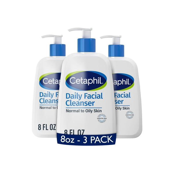 3 Bottles of Cetaphil Face Wash + Get $10 Amazon Credit!