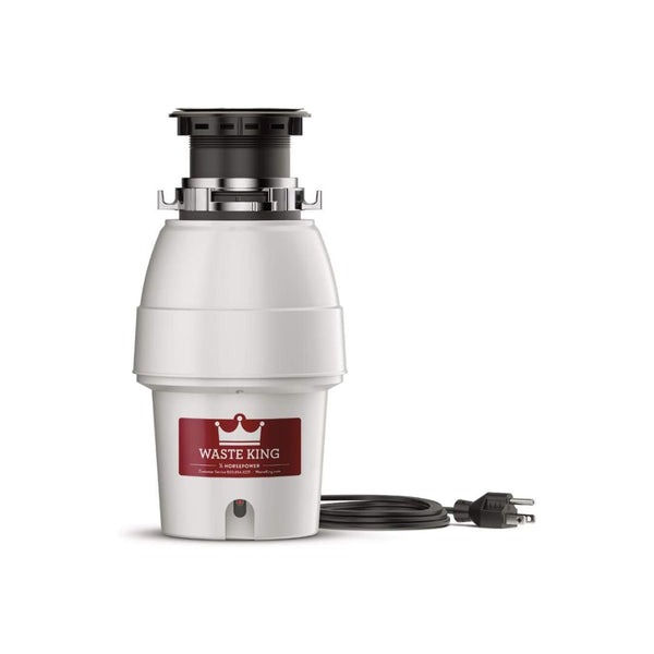Waste King L-2600 Legend Series 1/2 HP Continuous Feed Garbage Disposal