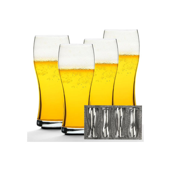 4 Beer Glasses