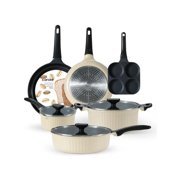 9-Piece CAROTE Pots and Pans Set