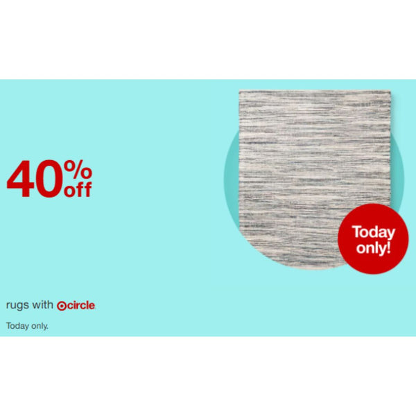Target: Save 40% on Rugs & Doormats!