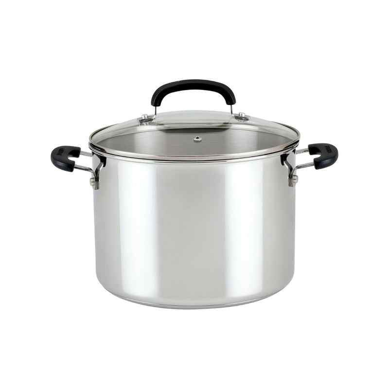 Farberware 8 Quart Stainless Steel Stockpot with Lid