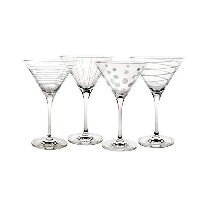 Set of 4 Mikasa Cheers Martini Glass