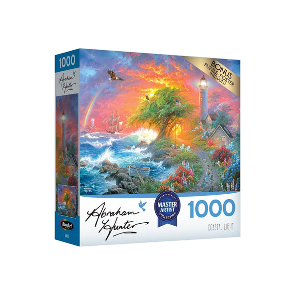 RoseArt – Abraham Hunter – Coastal Light – 1000 Piece Jigsaw Puzzle