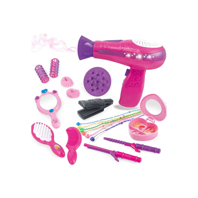 Girls Beauty Hair Salon Toy Kit
