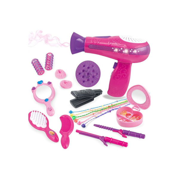 Girls Beauty Hair Salon Toy Kit