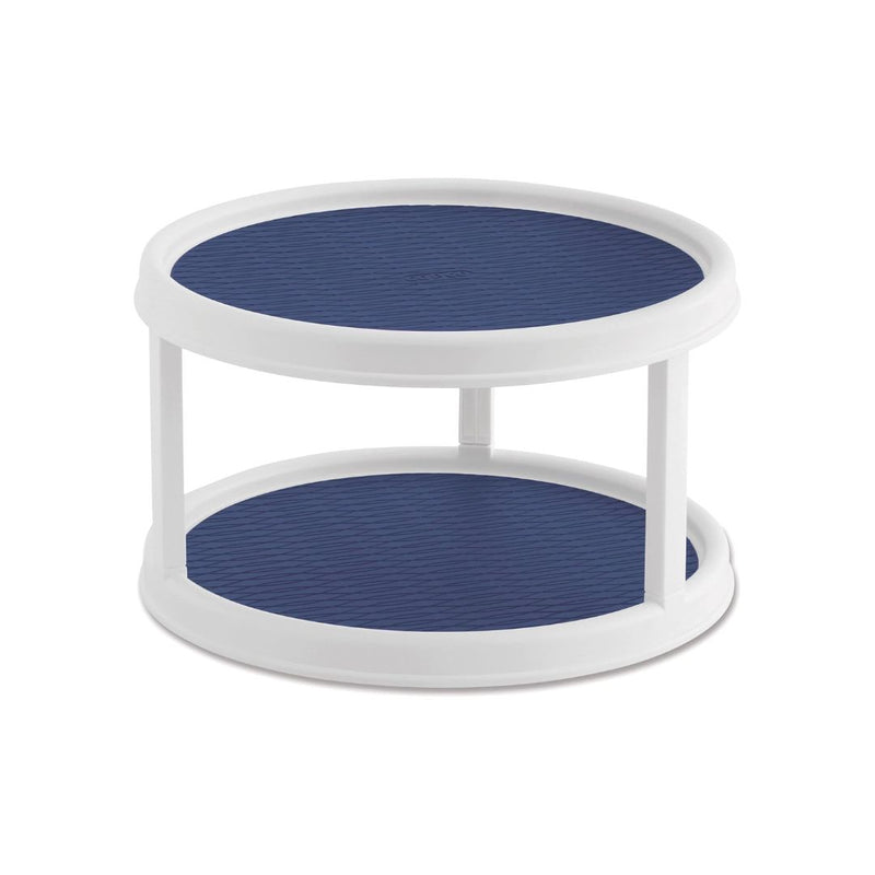 Copco Non-Skid 2 Tier 12-Inch Pantry Cabinet Lazy Susan Turntable