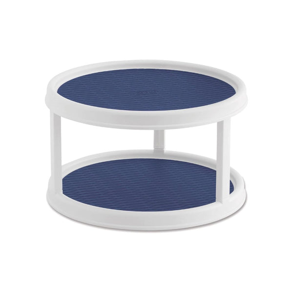 Copco Non-Skid 2 Tier 12-Inch Pantry Cabinet Lazy Susan Turntable