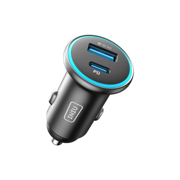 INIU 66W USB-C & USB-A Fast Charging QC 3.0 Cigarette Lighter Adapter