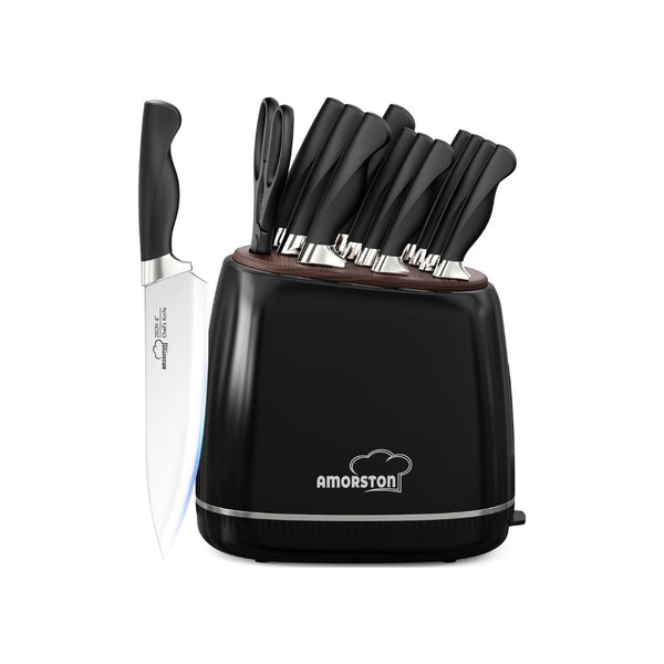 14-Piece Stainless Steel Kitchen Knife Set