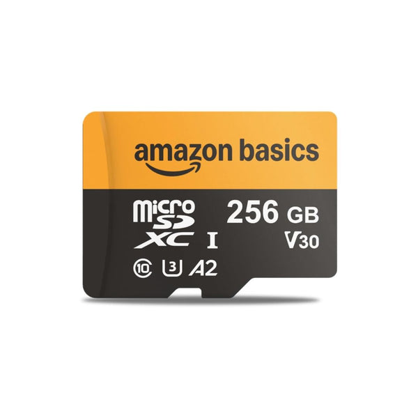 Amazon Basics 256GB Micro SD Card with Adapter