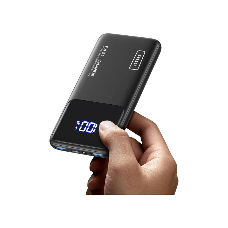 INIU 10000mAh Slimmest Fast Charging USB C Power Bank