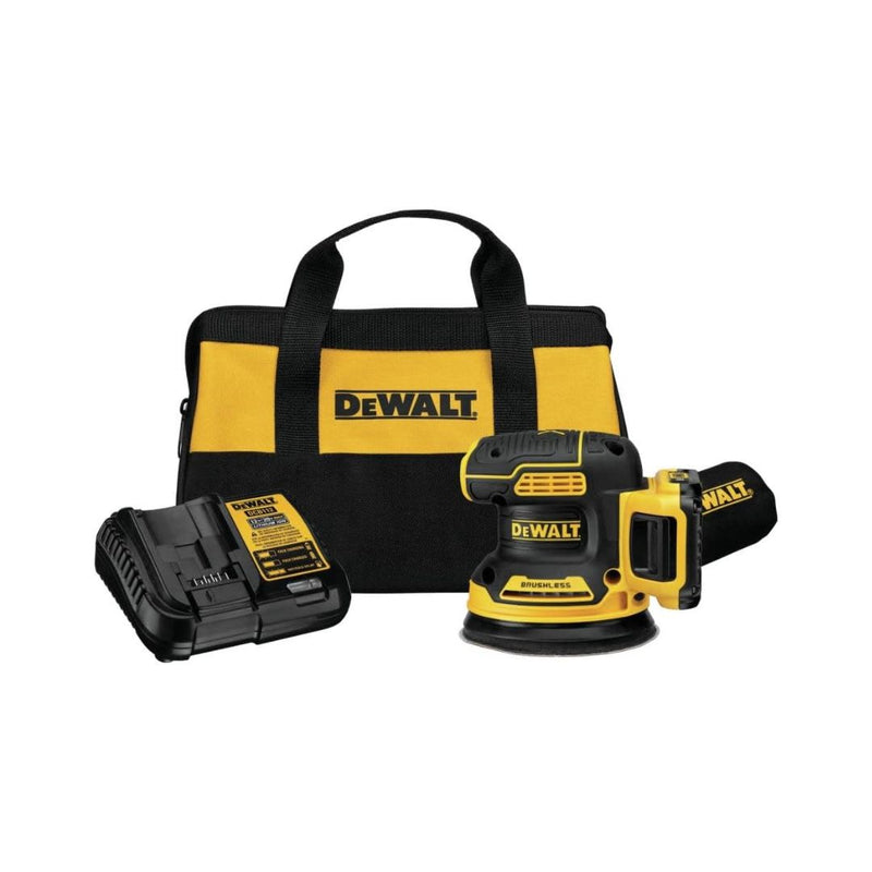 DEWALT 20V MAX Sander, Cordless, 5-Inch, Storage Bag, Battery and Charger Included