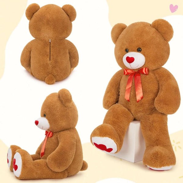42-Inch Giant Plush Teddy Bear