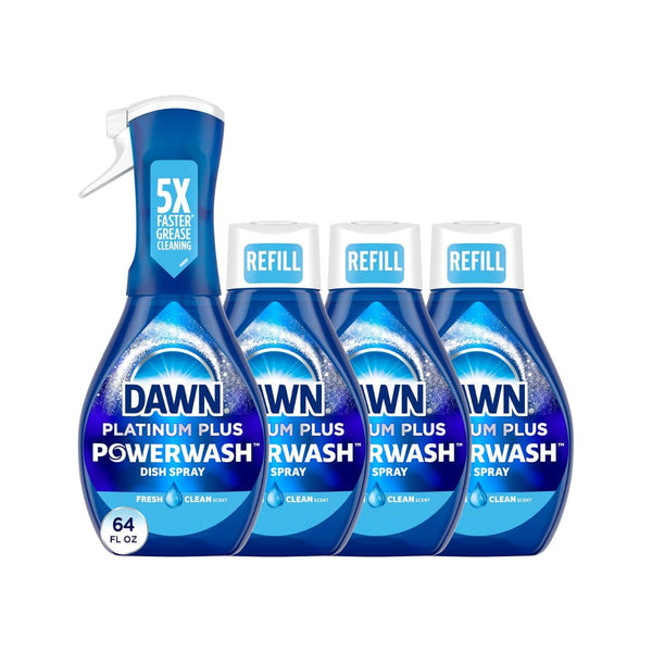 Dawn Platinum Powerwash Dish Spray + 3 Refills