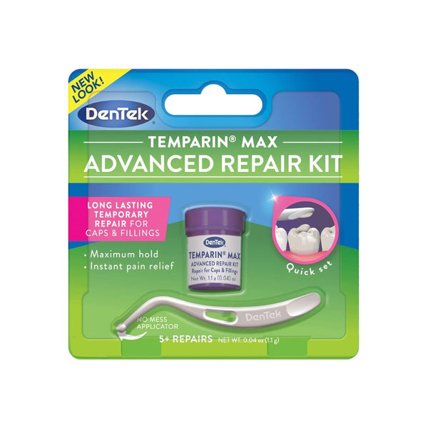 DenTek Temparin Max Advanced Dental Repair Kit, 13+ Repairs