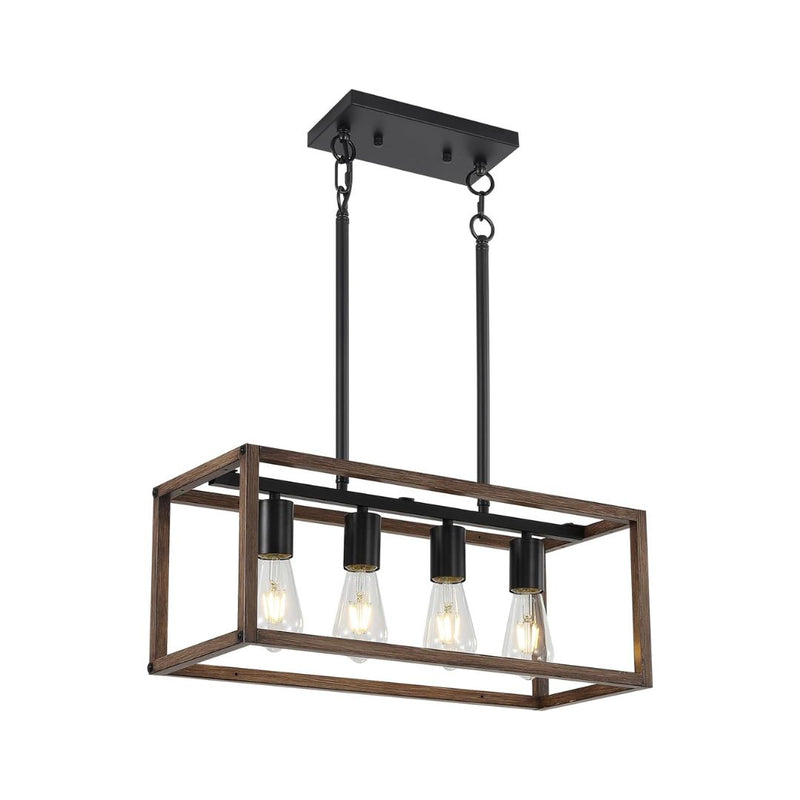 4-Light Kitchen Island Pendant Light