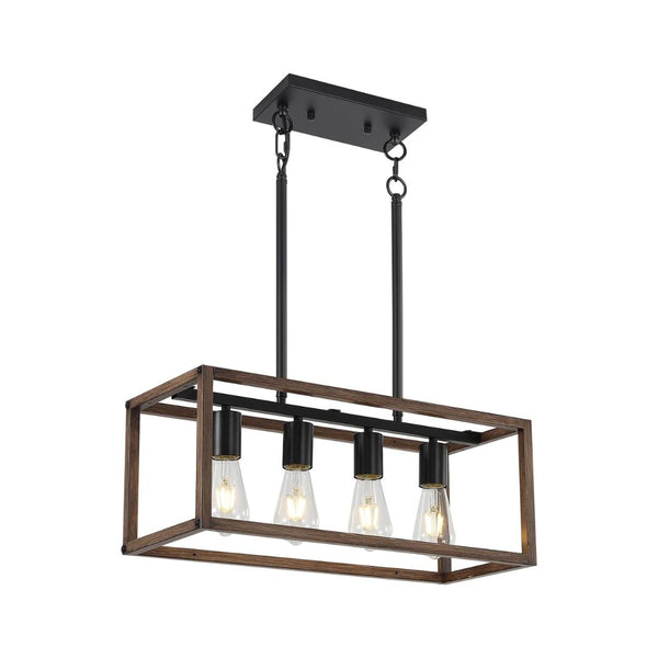 4-Light Kitchen Island Pendant Light