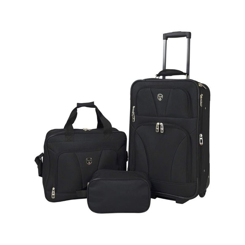 Travelers Club 3-Piece Expandable Luggage Set