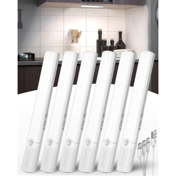 6-Pack Under Cabinet Lighting