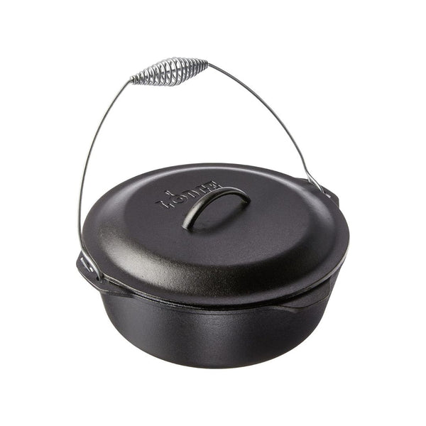Lodge 9 Quart Pre-Seasoned Cast Iron Dutch Oven with Lid
