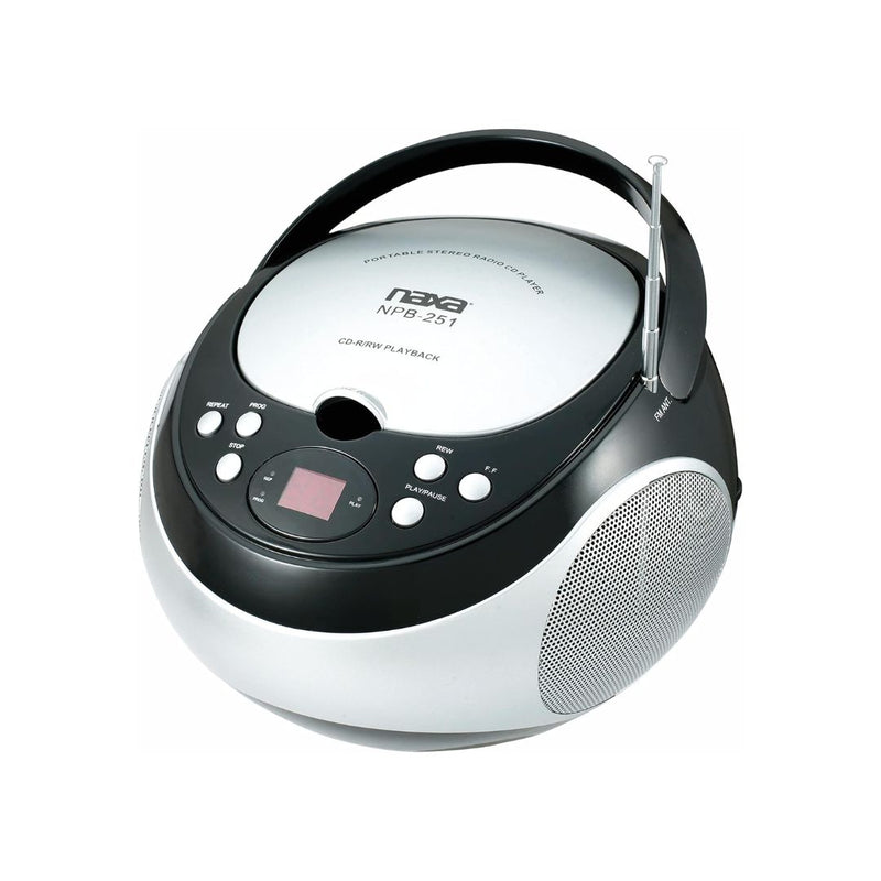 Naxa Electronics CD Player with AM/FM Stereo Radio