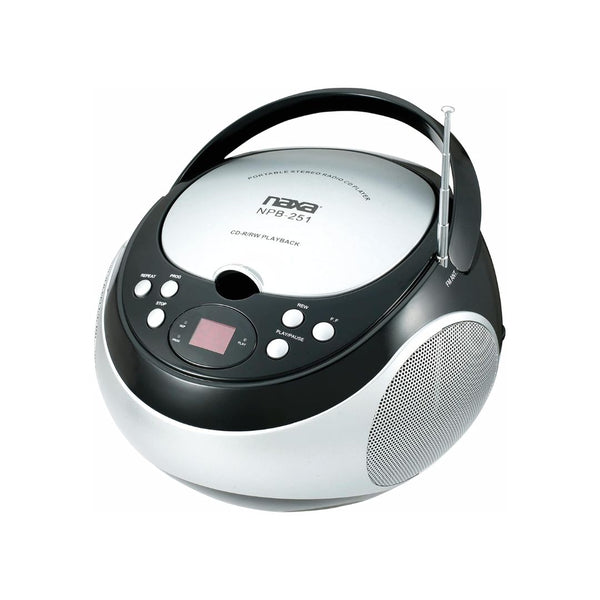 Naxa Electronics CD Player with AM/FM Stereo Radio