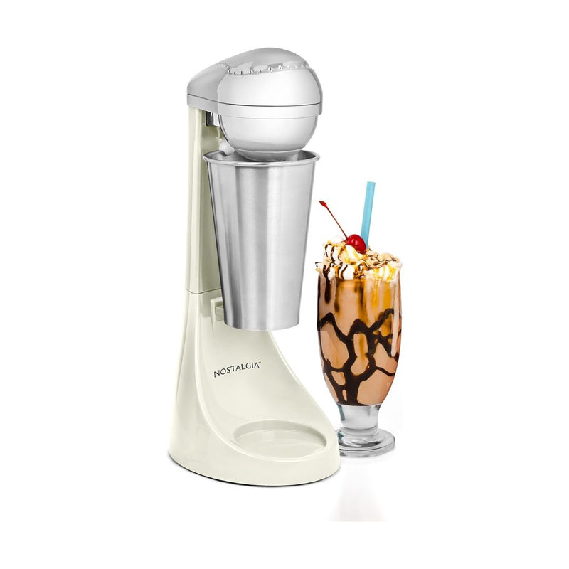 Nostalgia Two-Speed Electric Milkshake Maker and Drink Mixer