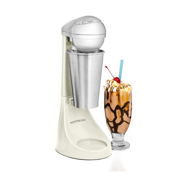 Nostalgia Two-Speed Electric Milkshake Maker and Drink Mixer