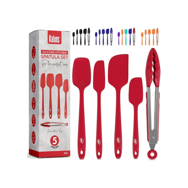 4-Piece Heat Resistant Silicone Spatula Set