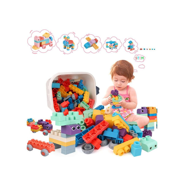 78 STEM Soft Building Blocks Set