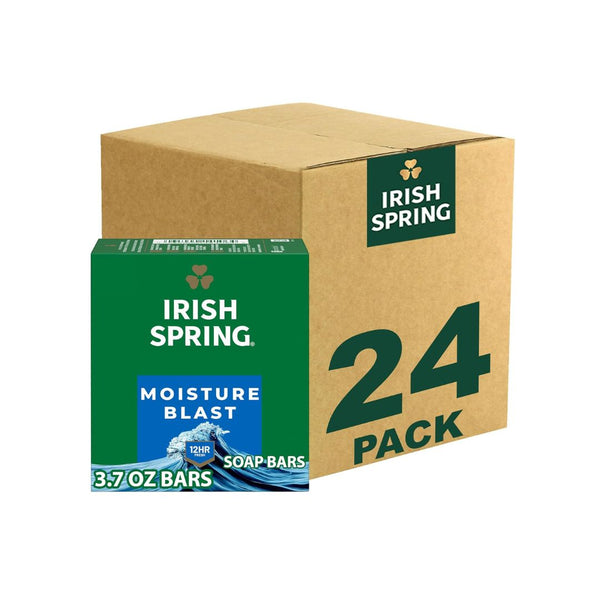 24 Irish Spring Soap Bars