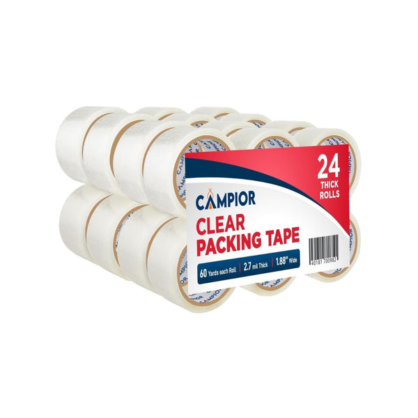 24 Rolls Clear Packing Tape