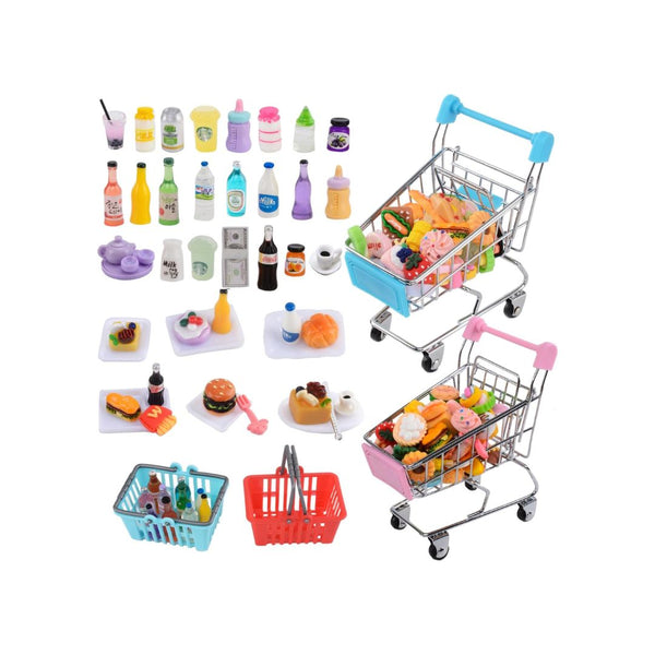 150-Pcs Grocery Store Pretend Play Accessories