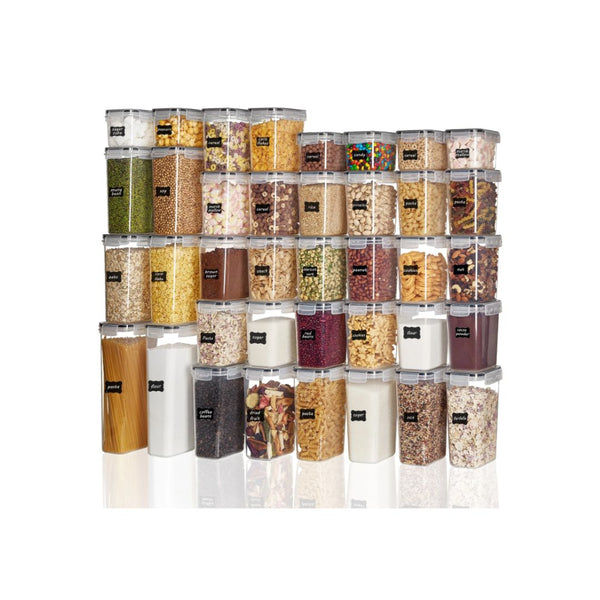 38 Pcs Airtight Food Storage Containers Set