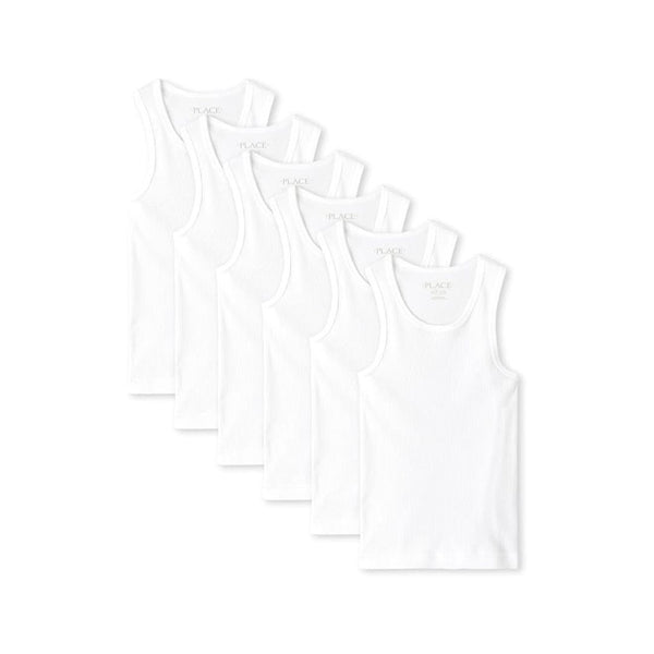 6-Pack The Children's Place Boys' Sleeveless Tank Top