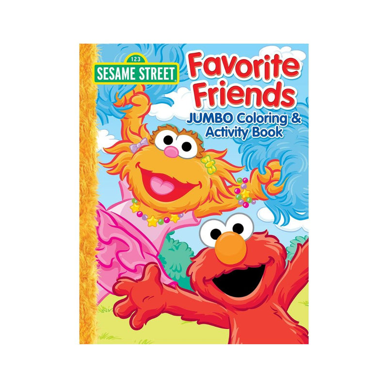 Sesame Street 64-Page Jumbo Coloring and Activity Book