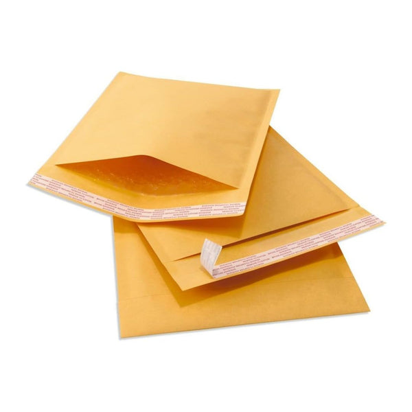 Pack of 25 10.5x16-In Kraft Bubble Mailers