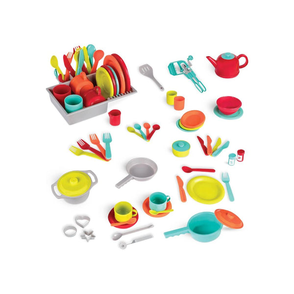 71-Pcs Battat Toy Kitchen Playset