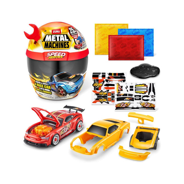 Metal Machines Speed Heroes – 20+ Surprises, Buildable Car