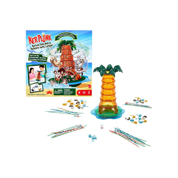 Mattel Games Kerplunk Rockin’ Tree Party Game