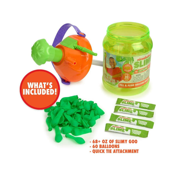 Nickelodeon Slime Compound Fill & Fling Balloon Bucket