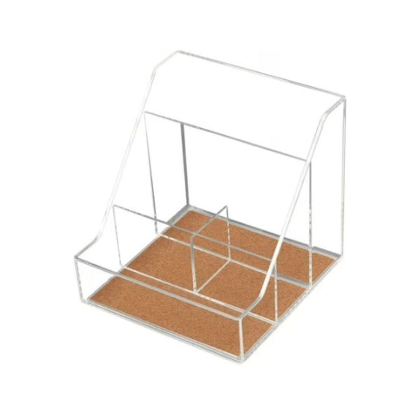 Pen+Gear Acrylic Cork Desktop Org with 4 Grids