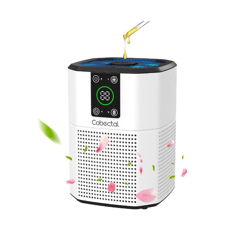 Air Purifier with HEPA Filter & Aroma Function